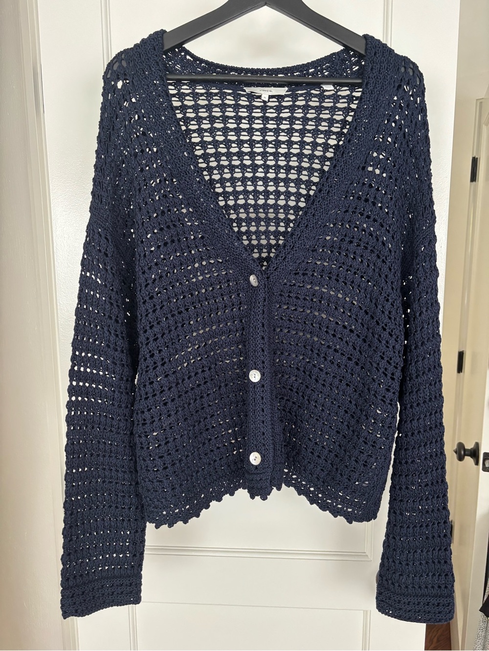 Vince oversized woven cardigan XL
